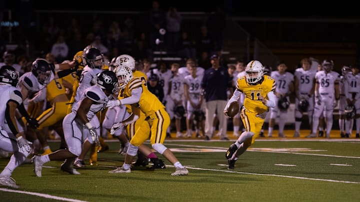 Scenes from a district quarterfinal high school football game between Kickapoo and Lee's Summit West High School on Friday, Oct. 28, 2022, in Springfield, Missouri.

Lee Ssummitwestkickapoo 6