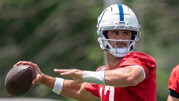 Daniel Jones's aggressive approach to rehab appears to be paying off. Daniel Jones's aggressive approach to rehab appears to be paying off.
