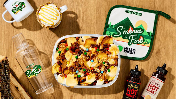 Fully-Loaded Hot Honey S’mores Nachos 