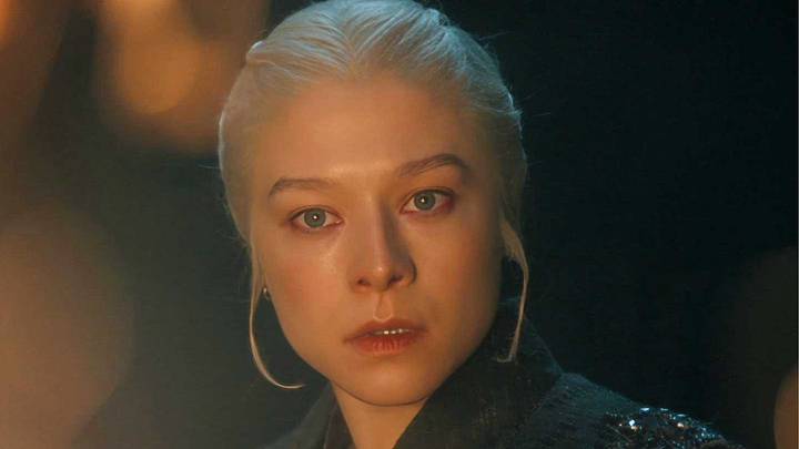 Emma D’Arcy as Rhaenyra Targaryen in House of the Dragon season 3.