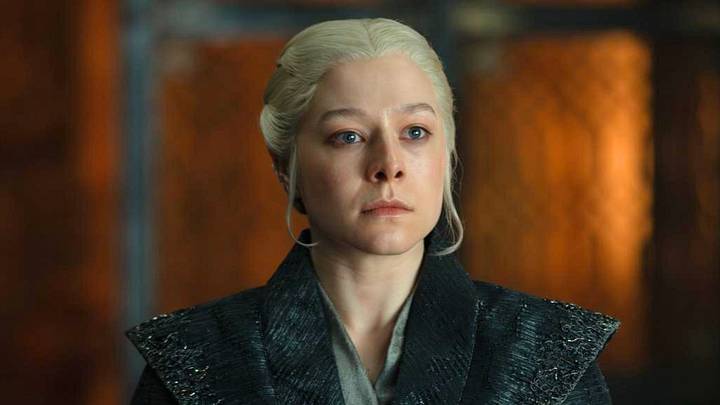 Emma D'Arcy (Rhaenyra Targaryen) in House of the Dragon season 3.