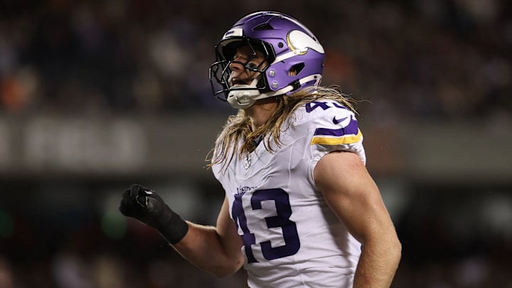 Vikings linebacker Andrew Van Ginkel. Vikings linebacker Andrew Van Ginkel.