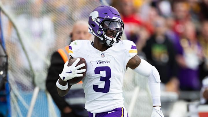 Vikings wide receiver Jordan Addison. 