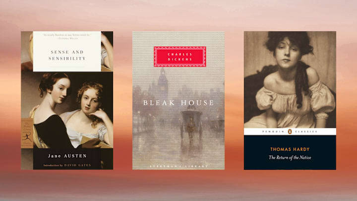 ‘Bleak ‘House by Charles Dickens, 'Sense and Sensibility' by Jane Austen, and 'The Return of the Native' by Thomas Hardy 