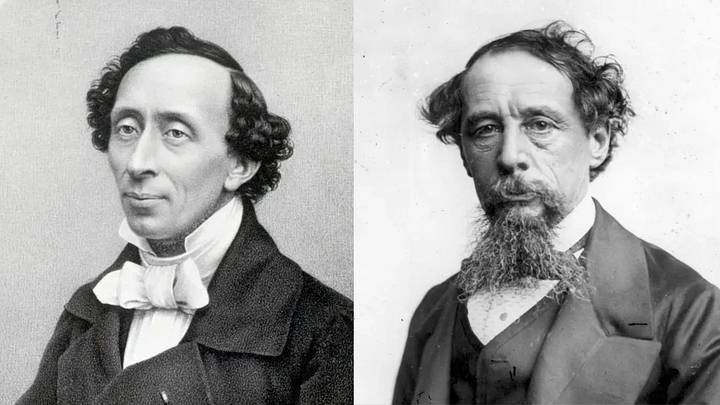 Hans Christian Andersen and Charles Dickens