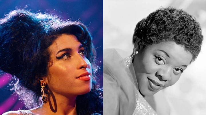 Amy Winehouse and Dinah Washington