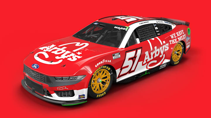 Arby's will serve as a 12-race primary partner for Rick Ware Racing and Cody Ware in the NASCAR Cup Series in 2025.