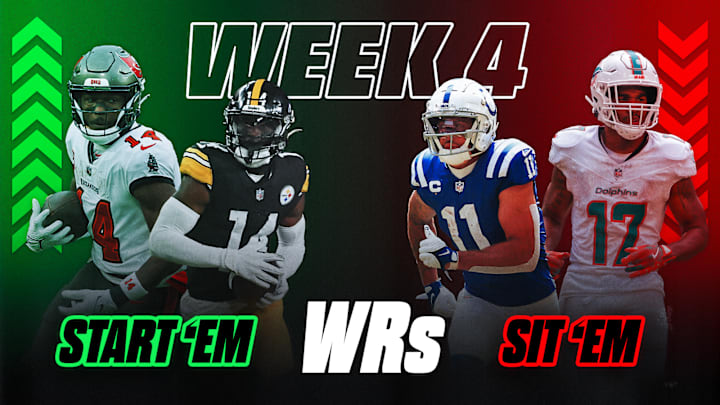 Start Em, Sit Em Wide Receivers: Week 4
