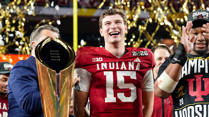 Fernando Mendoza took to LinkedIn after winning a national championship. 