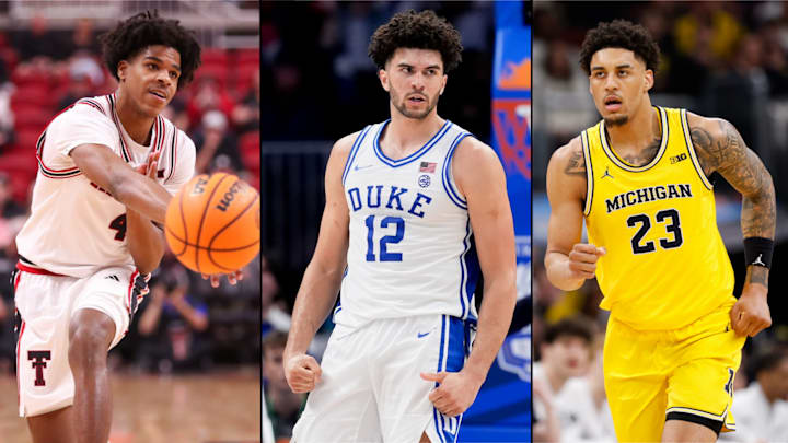 Texas Tech’s Christian Anderson, Duke’s Cameron Boozer and Michigan’s Yaxel Lendeborg will be three of the top men’s basketball players in the 2026 NCAA tournament. Texas Tech’s Christian Anderson, Duke’s Cameron Boozer and Michigan’s Yaxel Lendeborg will be three of the top men’s basketball players in the 2026 NCAA tournament.