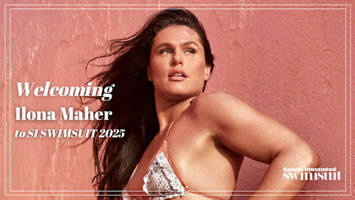 Ilona Maher was photographed by Ben Watts in Bermuda. Swimsuit by TRUSSO SWIM.