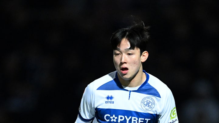 Yang Min-hyeok in action for QPR 
