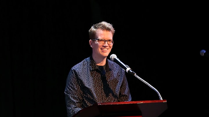 YouTube Personality Hank Green Discusses His New Book "An Absolutely Remarkable Thing"