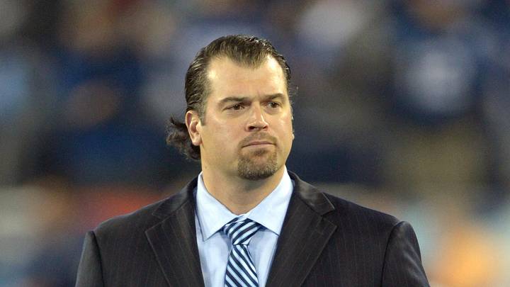 Nov 14, 2013; Nashville, TN, USA; Indianapolis Colts general manager Ryan Grigson before the game against the Tennessee Titans at LP Field. Mandatory Credit: Kirby Lee-Imagn Images