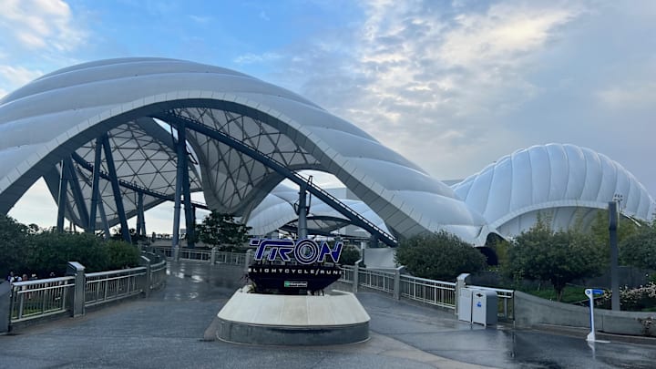 Tron Lightcycle/Run at Walt Disney World's Magic Kingdom. Image courtesy Rob Schwarz Jr.