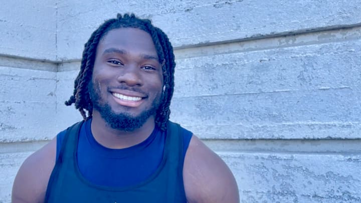 New Cal running back Kendrick Raphael