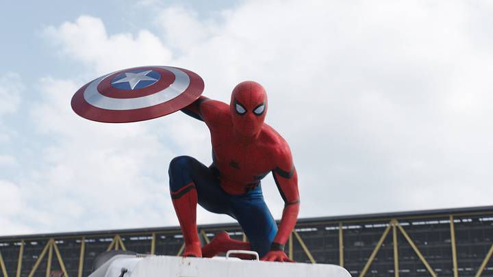 Marvel's Captain America: Civil War..Spider-Man/Peter Parker (Tom Holland)..Photo Credit: Film Frame..© Marvel 2016