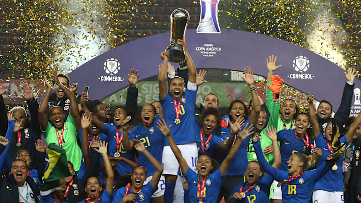 Brasil é o atual campeão da Copa América Feminina Brasil é o atual campeão da Copa América Feminina