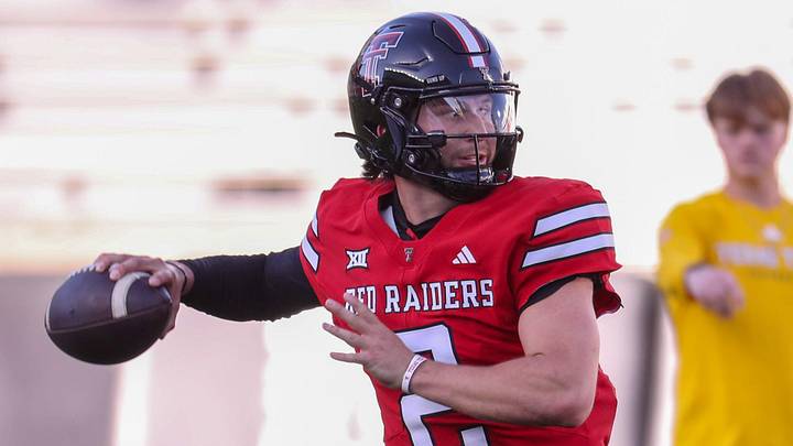 Texas Tech quarterback Brendan Sorsby