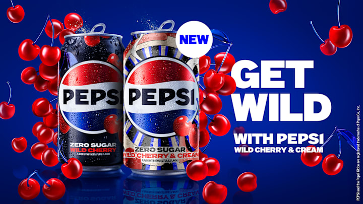 Pepsi Wild Cherry and Cream