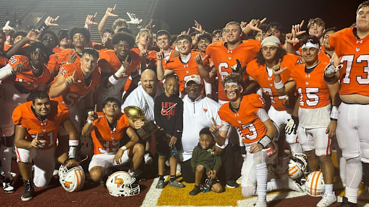 La Porte last played a true home game in 2022, and it plays  district rival Angleton (11-2) in the Class 5A Division I Region III on Saturday