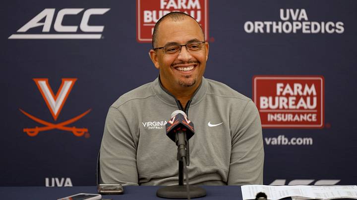 Tony Elliott discusses Virginia's pivotal game at Florida State on Saturday.