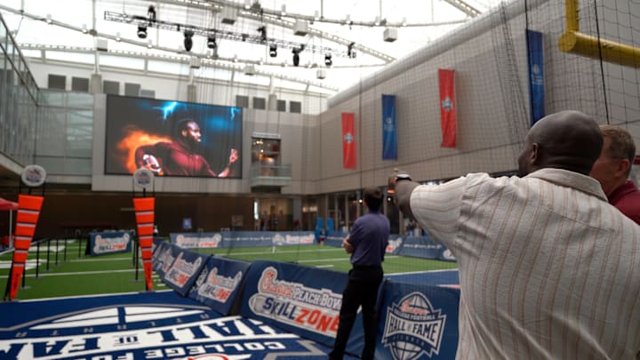 The Skill Zone at the College Football Hall of Fame in Atlanta