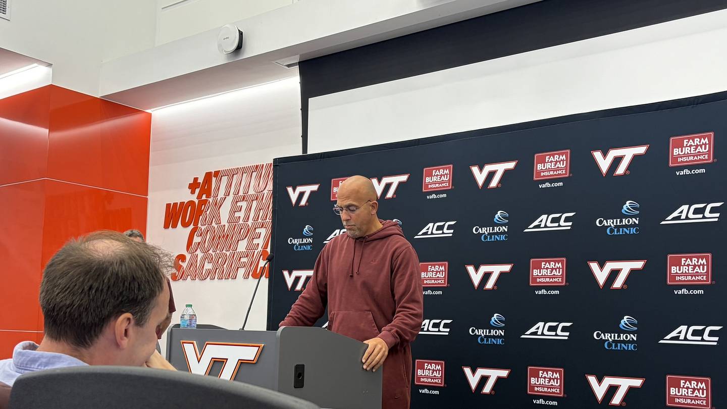 Notes and Quotes from Virginia Tech Head Coach James Franklin's Oct. 5th Availability