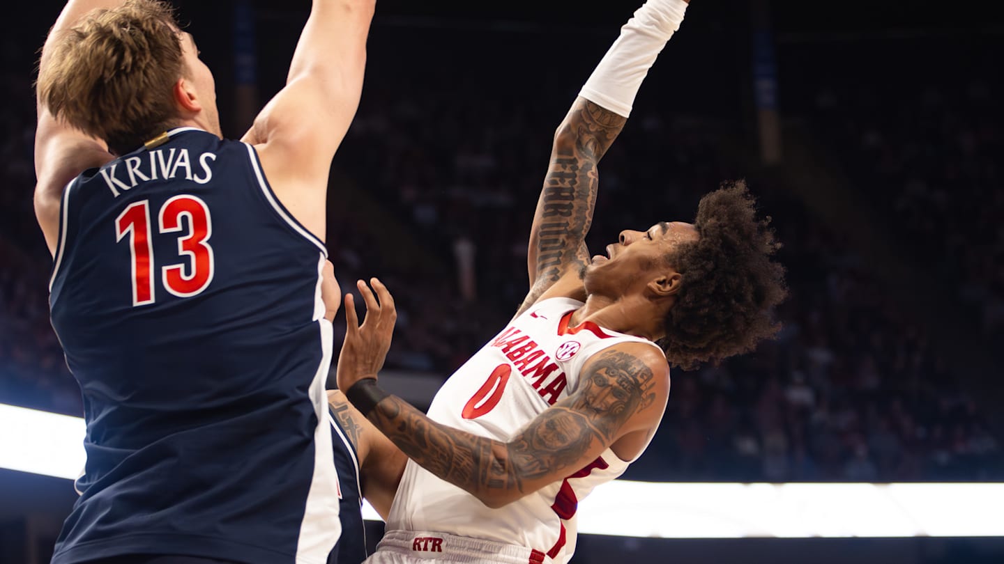 Alabama's 'Toughness Factor' Not up to Scratch on Glass in Arizona Loss