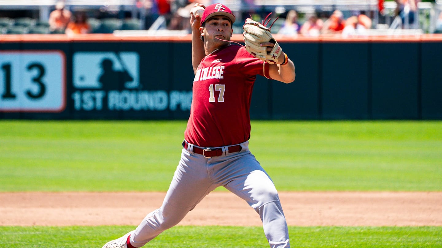No. 20 Boston College Baseball Gives up Late Lead, Suffers Series Loss at Clemson