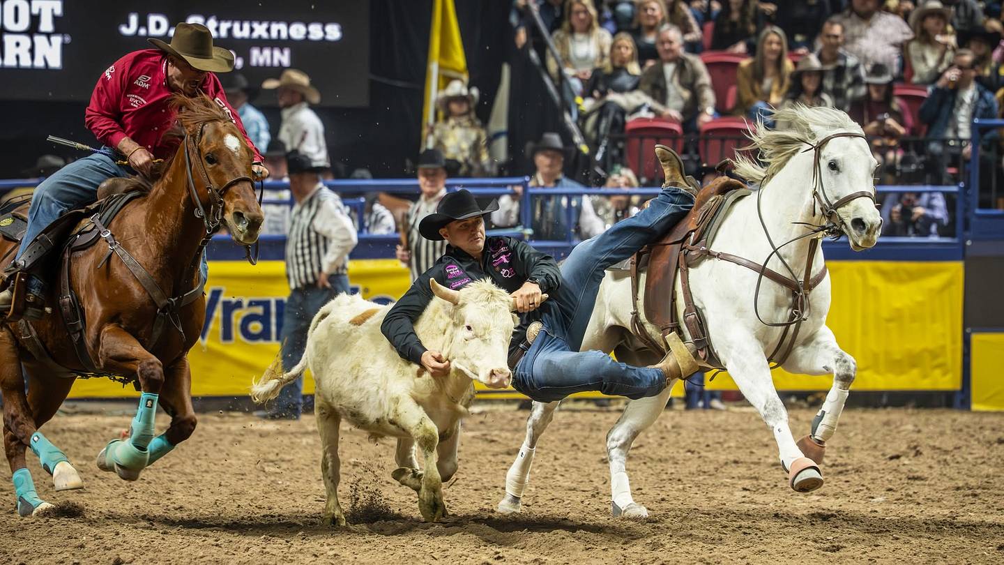 Steer Wrestler J.D. Struxness Chases Eighth NFR After Decade of Excellence