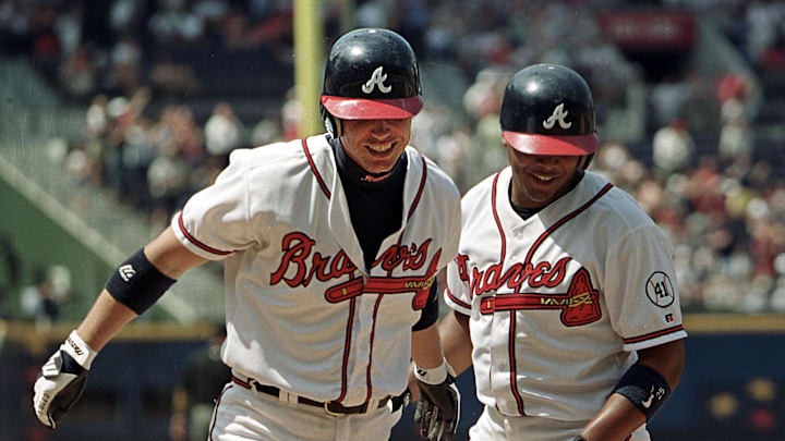 Andruw Jones, Chipper Jones, Atlanta Braves