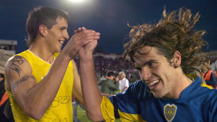 Migliore cuando vestía la camiseta "Xeneize".