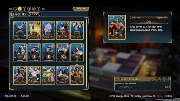 Final Fantasy VII Rebirth Queen's Blood Deck. Square Enix.