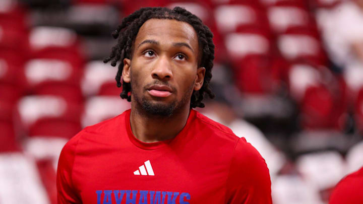 Kansas basketball player Darryn Peterson