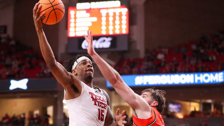 Texas Tech's JT Toppin Texas Tech's JT Toppin