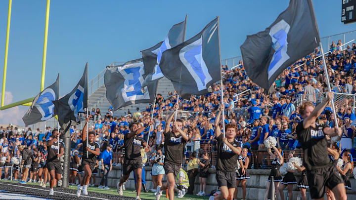 Scenes from the Grand Valley State football game against Davenport University on Saturday, Oct. 4, 2025, at Lubbers Stadium in Allendale. Scenes from the Grand Valley State football game against Davenport University on Saturday, Oct. 4, 2025, at Lubbers Stadium in Allendale.