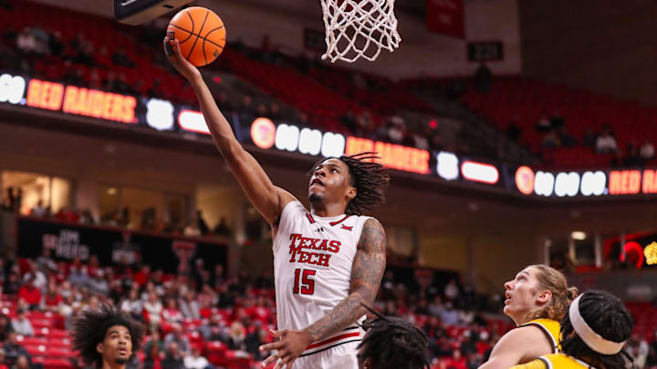 Texas Tech Men’s Basketball JT Toppin Texas Tech Men’s Basketball JT Toppin