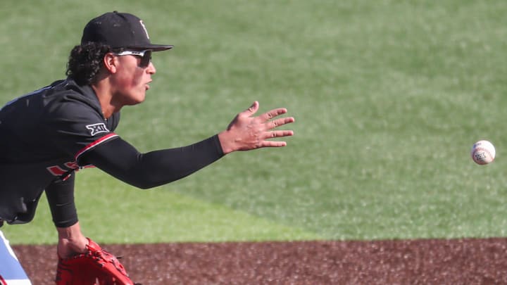 Texas Tech baseball's Linkin Garcia 