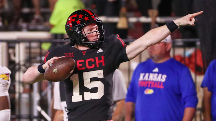 Texas Tech's home game against Kansas descended into tortilla-related chaos Saturday.