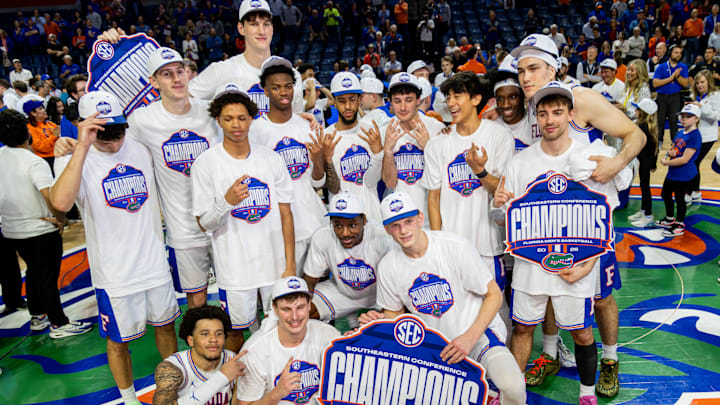 The Florida Gators enter the postseason as the favorite to clinch a one-seed in the NCAA Tournament.