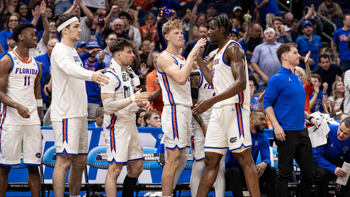 The Florida Gators had its most lopsided victory in the program's history in the NCAA Tournament against Prairie View A&M. The Florida Gators had its most lopsided victory in the program's history in the NCAA Tournament against Prairie View A&M.