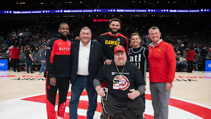 Atlanta Hawks Honor Military Veterans and Active-Duty Service at Ninth Annual 'Crowning Courage' Event Atlanta Hawks Honor Military Veterans and Active-Duty Service at Ninth Annual 'Crowning Courage' Event