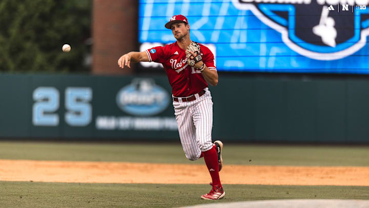Nebraska shortstop Dylan Carey drove in six RBIs as part of a 3-1 opening weekend for the Husker baseball team.