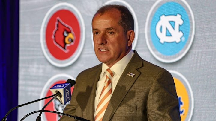 ACC Commisioner Jim Phillips at ACC Tipoff