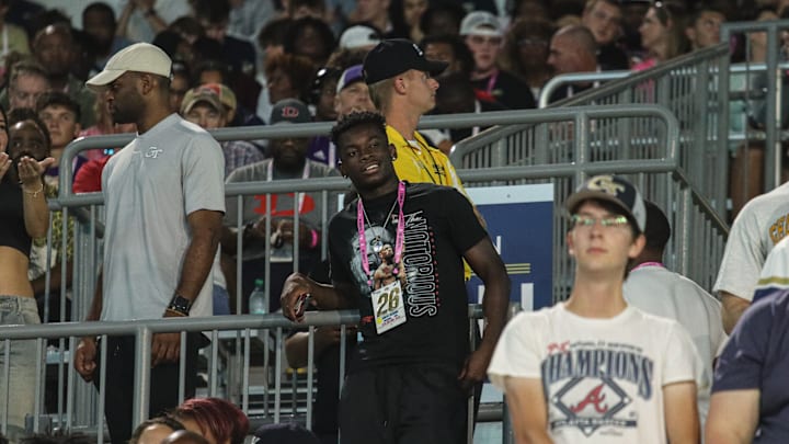 Cortez Redding at Georgia Tech vs Duke game 