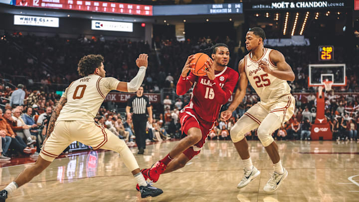 Jarin Stevenson at Texas- Feb. 11, 2025