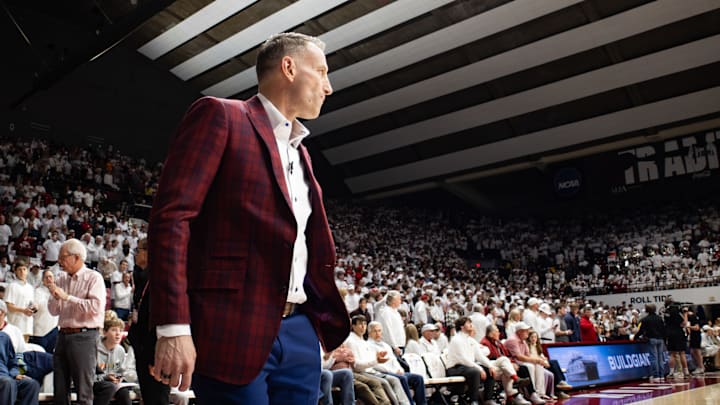 Alabama head coach Nate Oats enters the court for the game against Tennessee on Jan. 24, 2026. Alabama head coach Nate Oats enters the court for the game against Tennessee on Jan. 24, 2026.