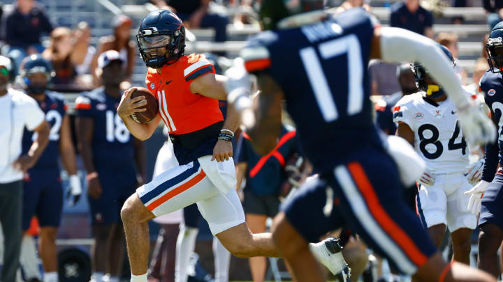 Virginia quarterback Tony Muskett is changing his jersey number for the 2024 UVA football season. Virginia quarterback Tony Muskett is changing his jersey number for the 2024 UVA football season.