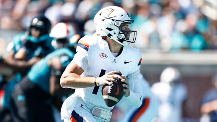 Anthony Colandrea looks to lead the Cavaliers to a massive upset over the Clemson Tigers. Anthony Colandrea looks to lead the Cavaliers to a massive upset over the Clemson Tigers.